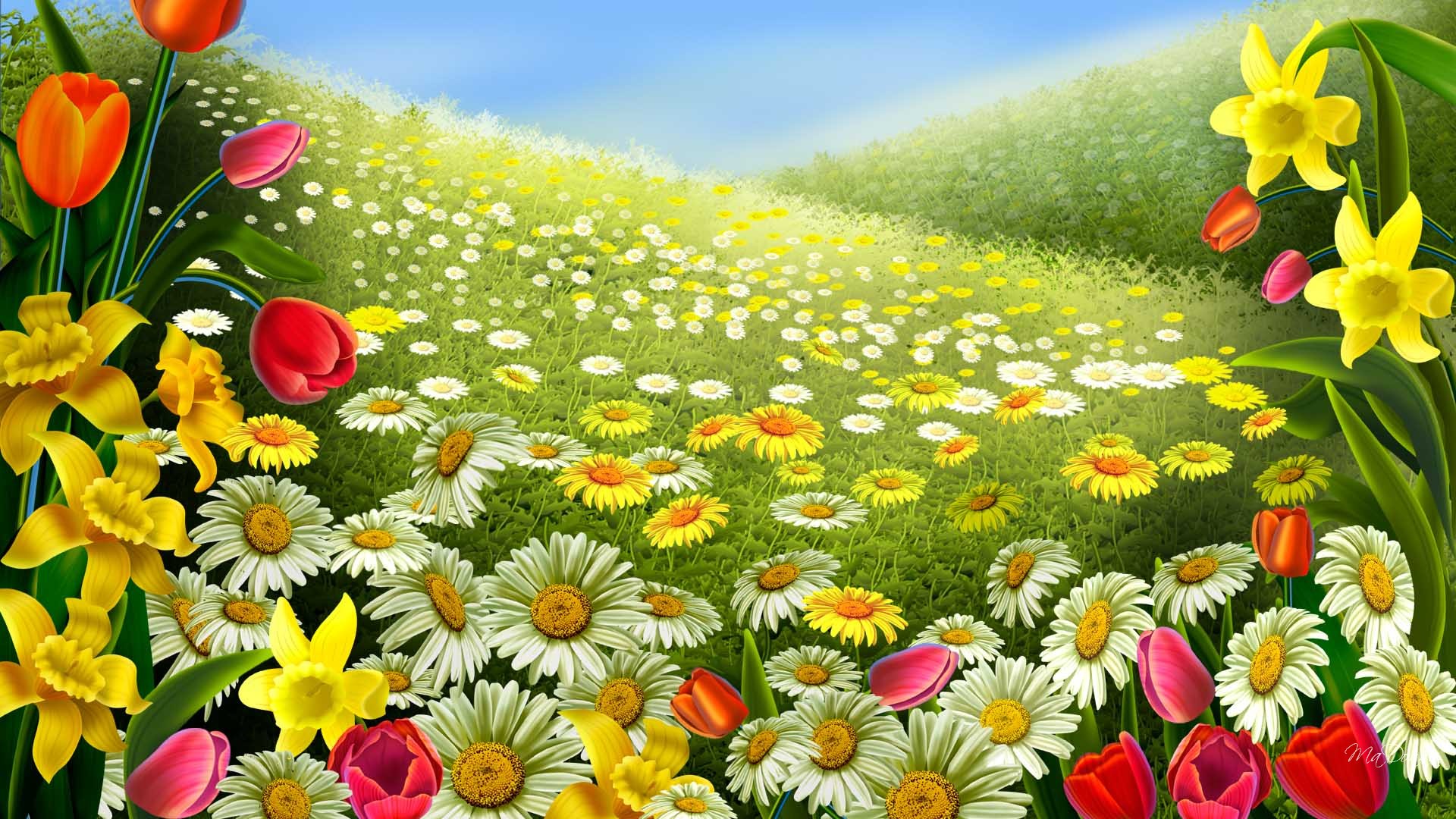 Flower Free Spring Wallpaper