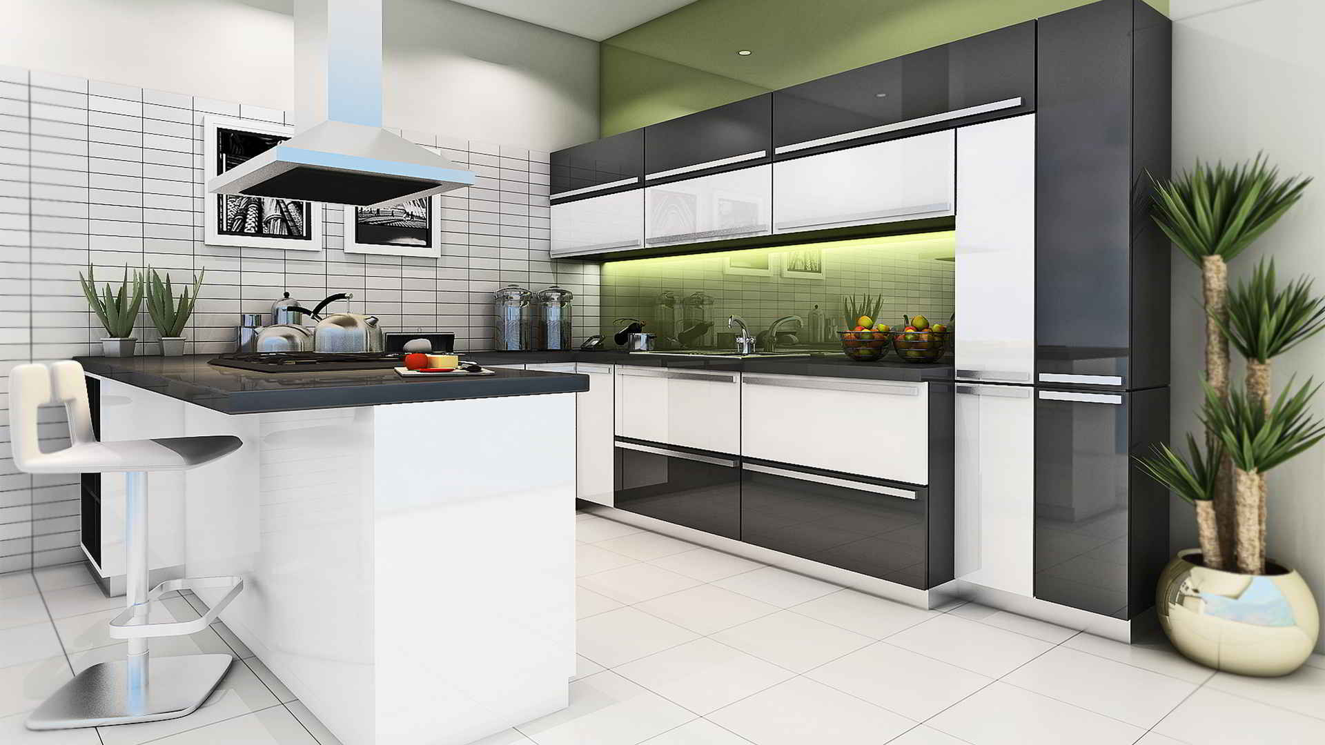 25+ Latest Design Ideas Of Modular Kitchen Pictures , Images  Catalogue