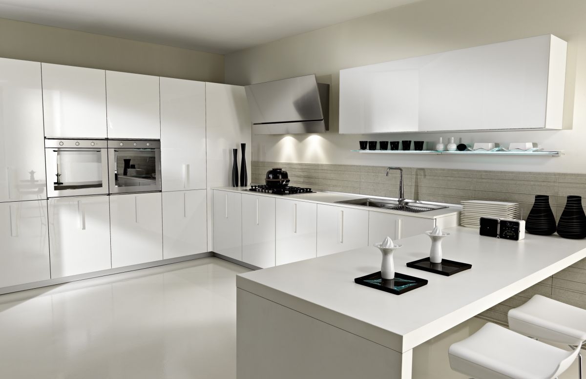 Contemporary Modular Kitchen Furniture With Minimalist Design Plan - Home Design Trends 2016
