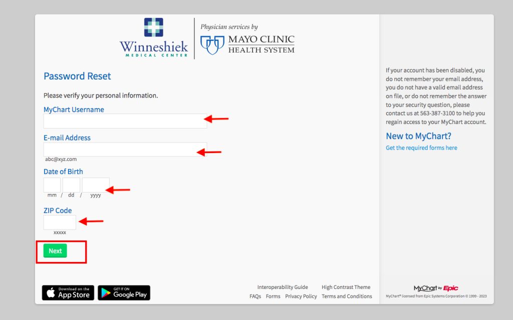 Winneshiek Medical Center Patient Portal