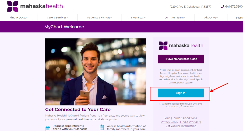 Mahaska Health Partnership Patient Portal