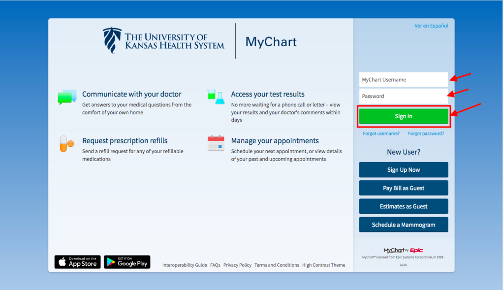 University Of Kansas Hospital Patient Portal
