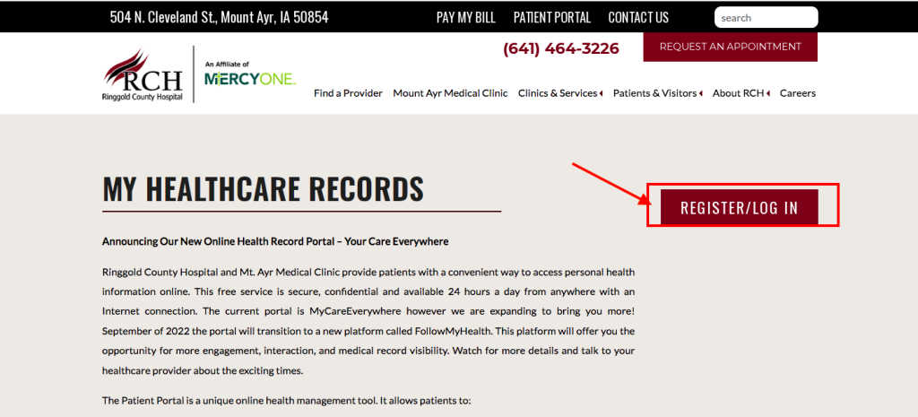 Ringgold County Hospital Patient Portal