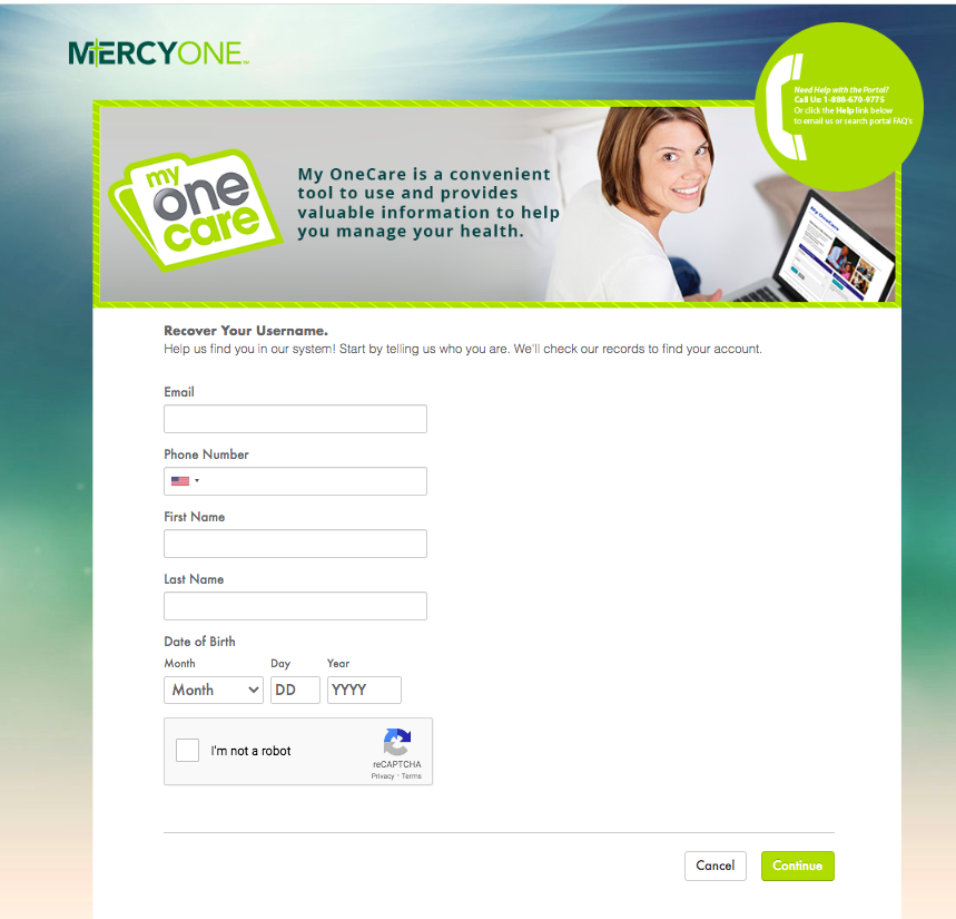 Mercyone Centerville Medical Center Patient Portal