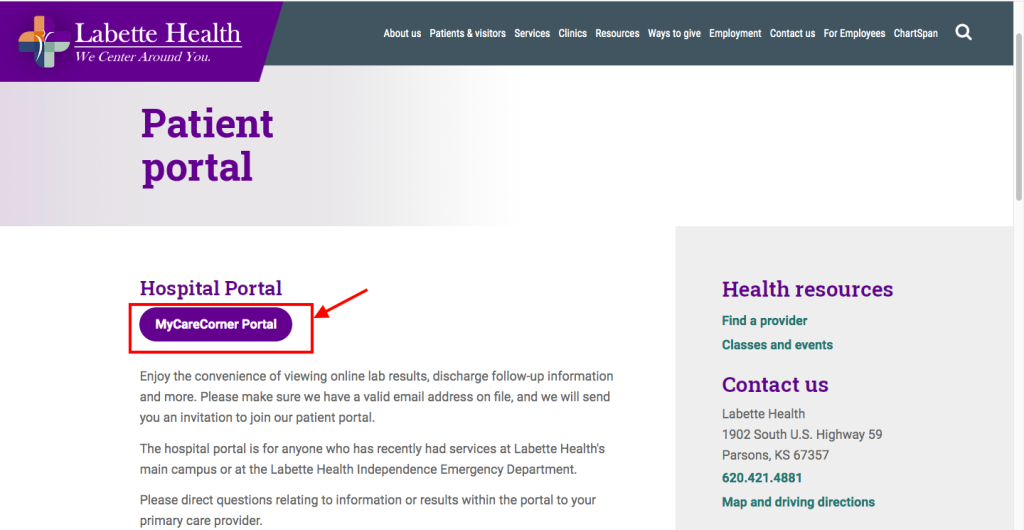 Labette Health Patient Portal