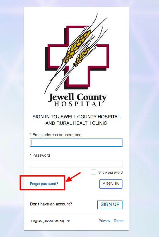 Jewell County Hospital Patient Portal
