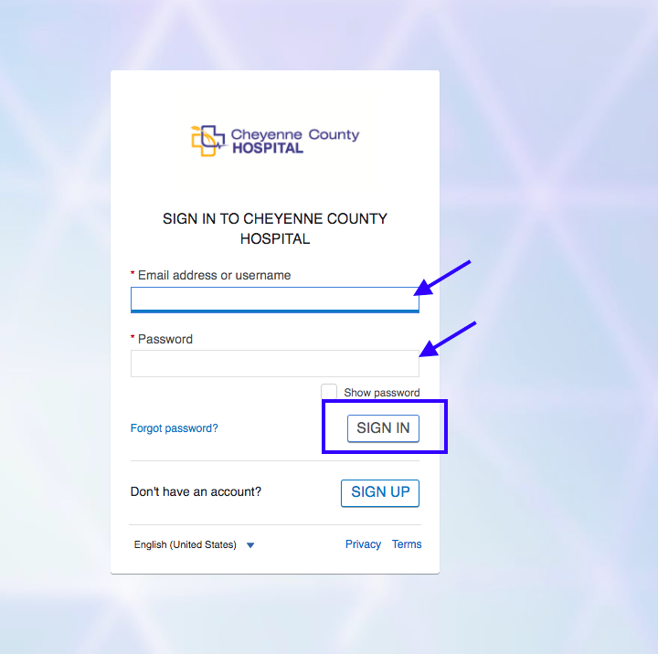 Cheyenne County Hospital Patient Portal