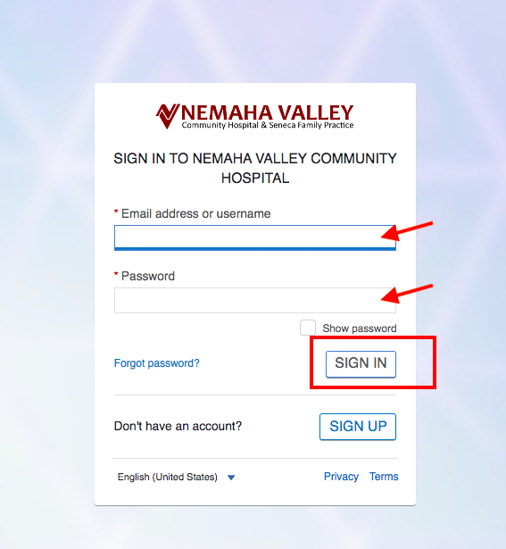 Nemaha Valley Community Hospital Patient Portal