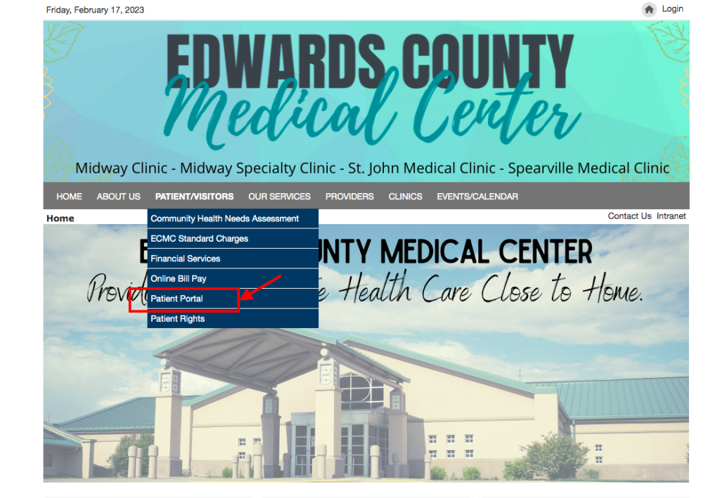 Edwards County Hospital Patient Portal