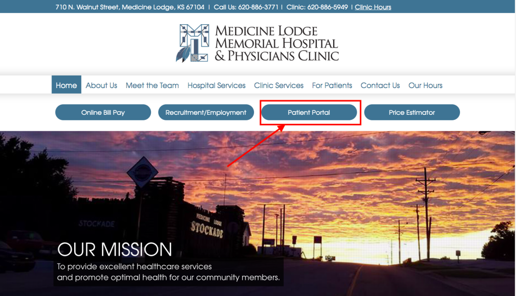 Medicine Lodge Memorial Hospital Patient Portal