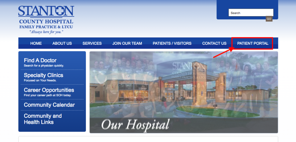Stanton County Hospital Patient Portal