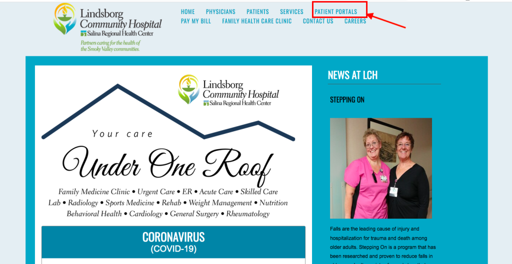 Lindsbord Community Hospital Patient Portal