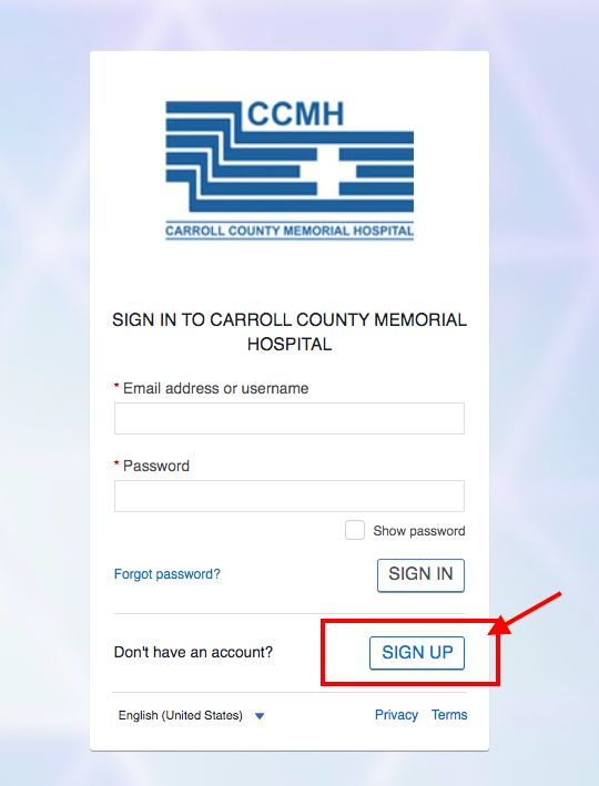 Carroll County Memorial Hospital Patient Portal