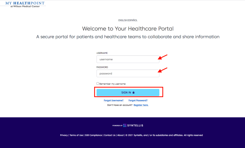 Jackson Purchase Medical Center Patient Portal