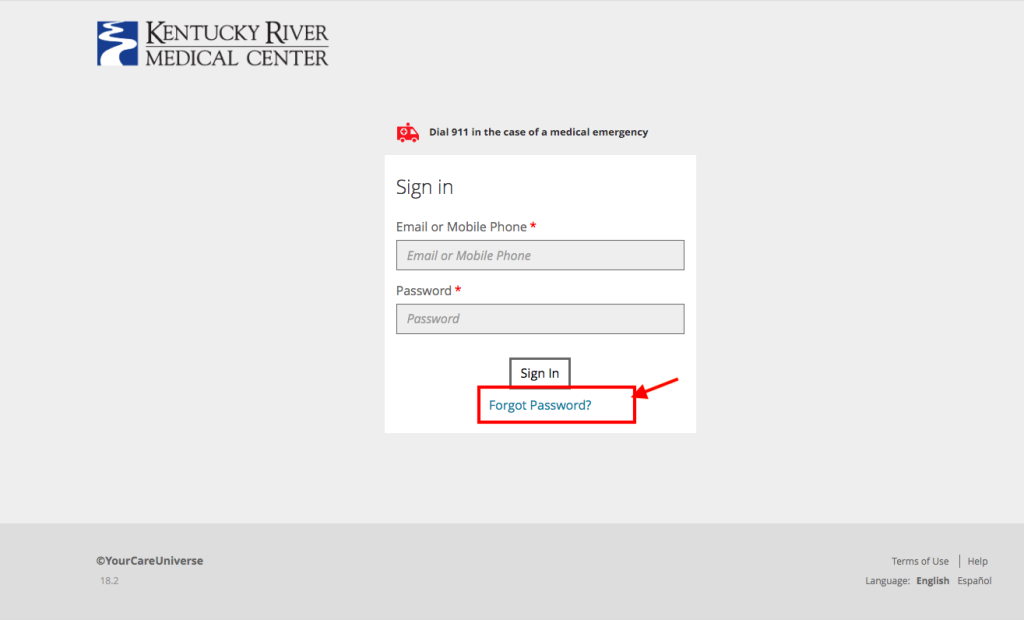 Kentucky River Medical Center Patient Portal