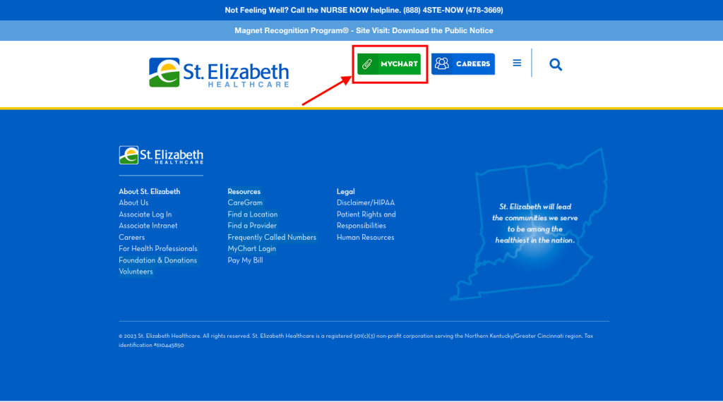 St Elizabeth Grant Patient Portal