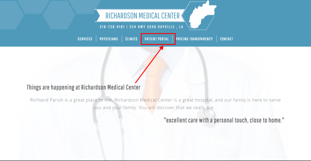 Richardson Medical Center Patient Portal