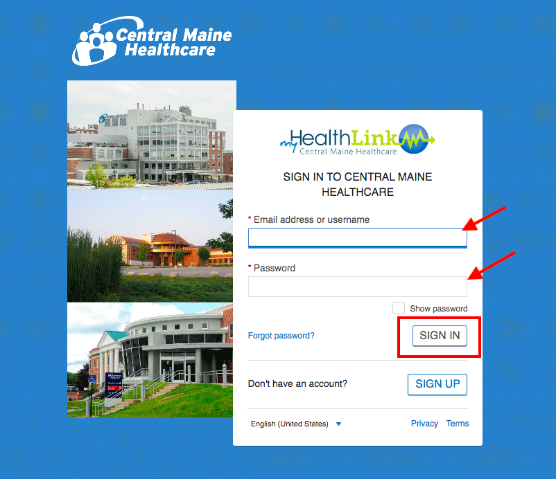 Central Maine Medical Center Patient Portal