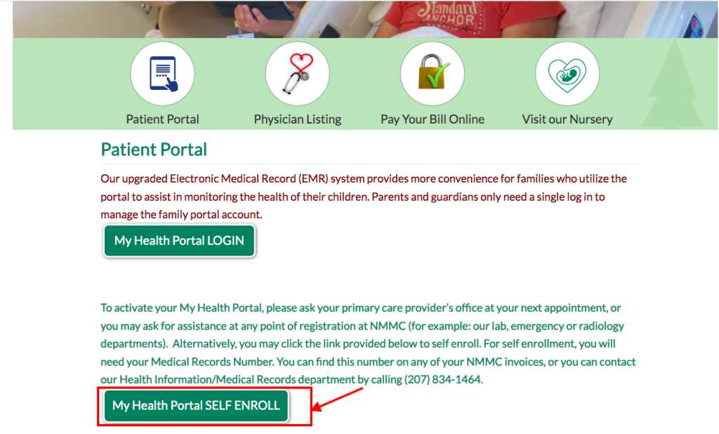 Northern Maine Medical Center Patient Portal