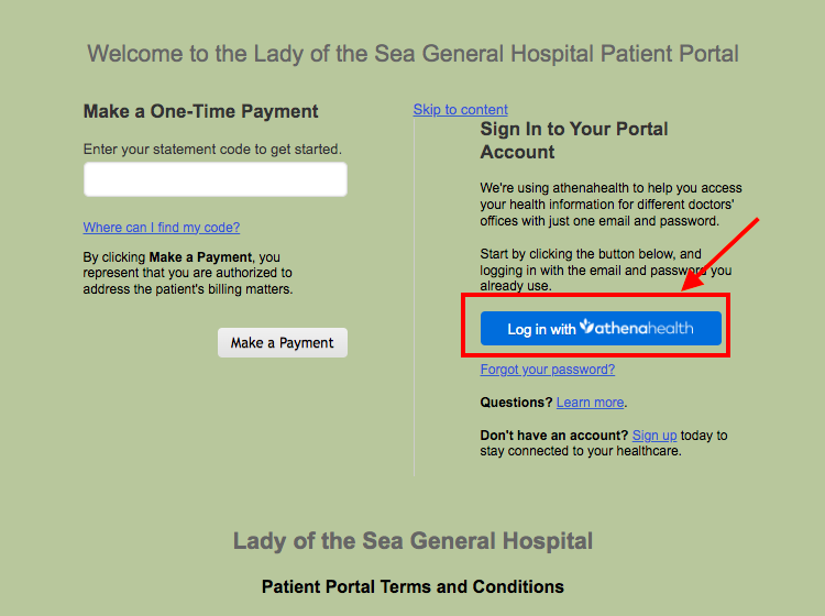 Reeves Memorial Medical Center Patient Portal 