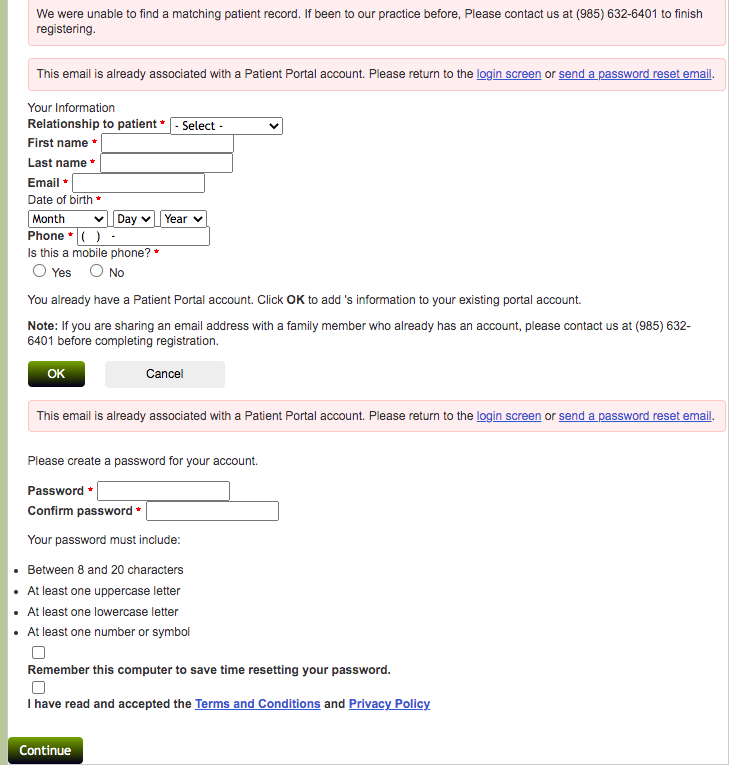 Reeves Memorial Medical Center Patient Portal 