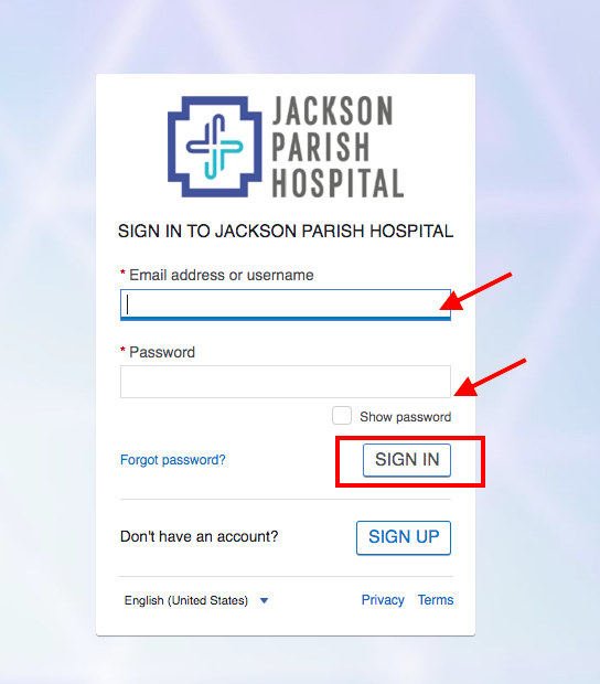 Jackson Parish Hospital Patient Portal