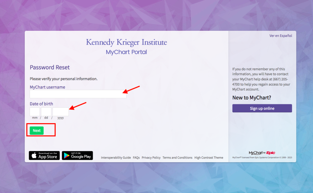 Kennedy Krieger Institute Patient Portal 