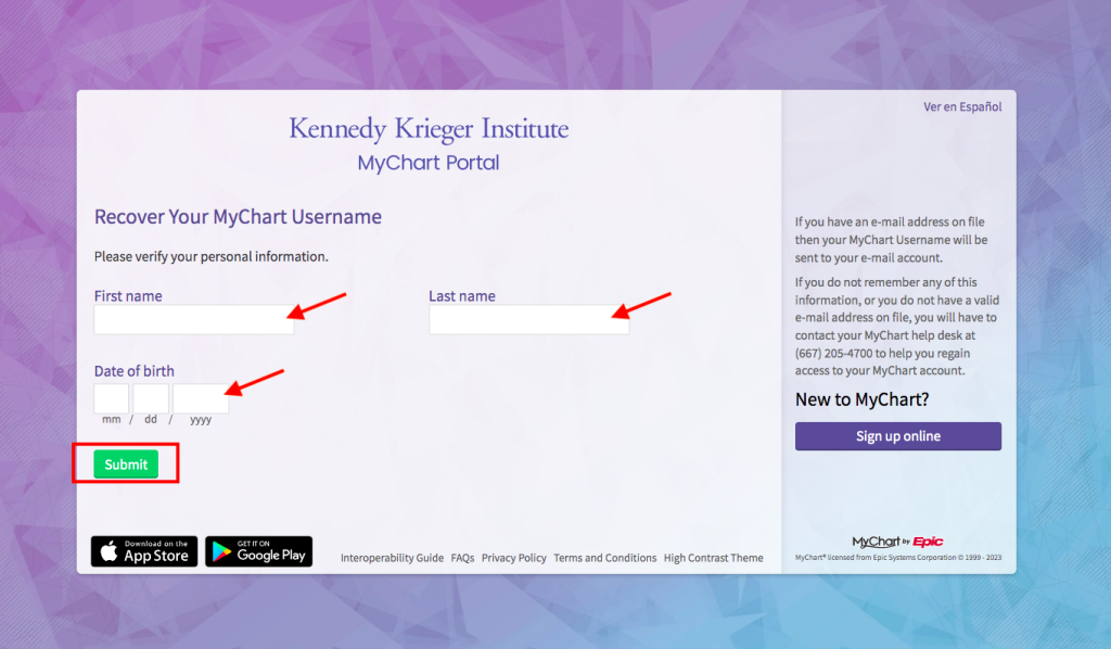 Kennedy Krieger Institute Patient Portal 