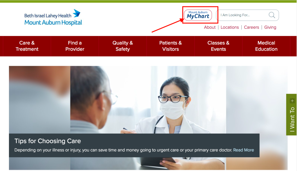 Mount Auburn Hospital Patient Portal
