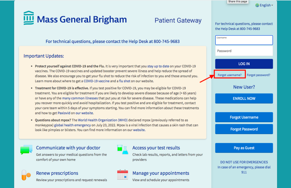 Newton-Wellesley Hospital Patient Portal