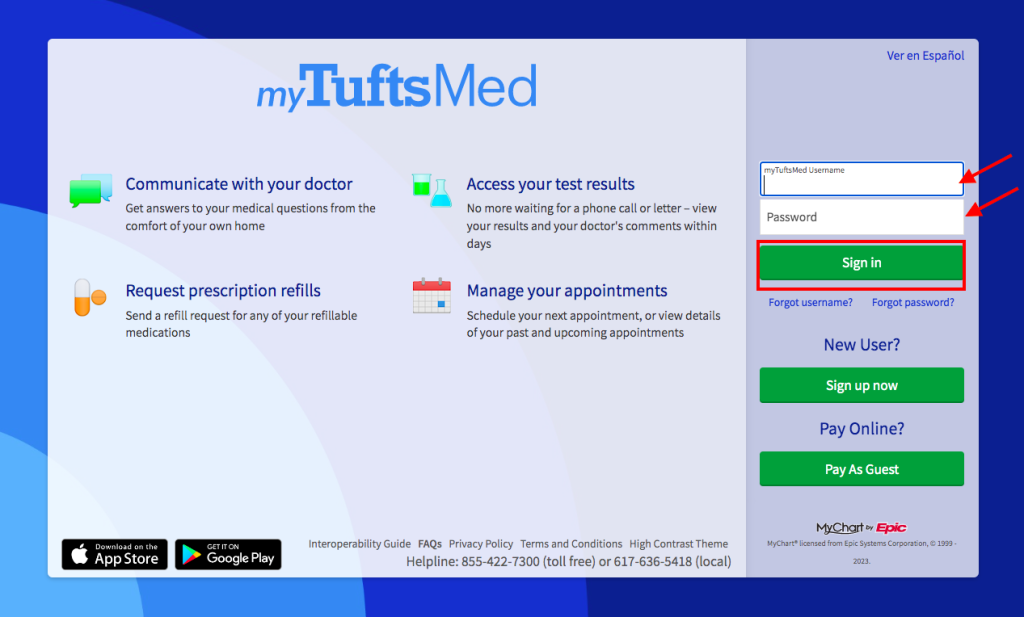 Lowell General Hospital Patient Portal