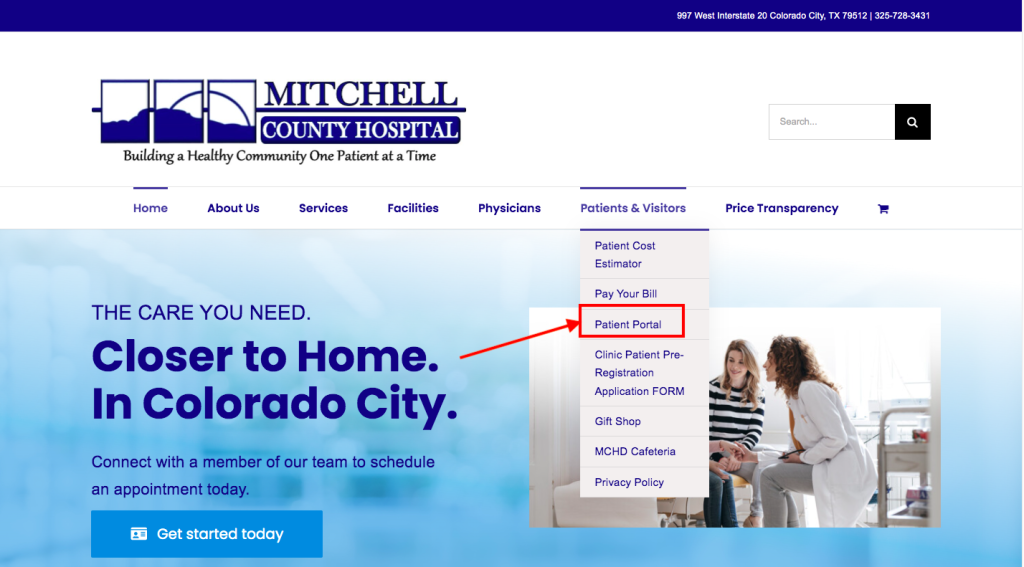 Mitchell County Hospital Patient Portal 