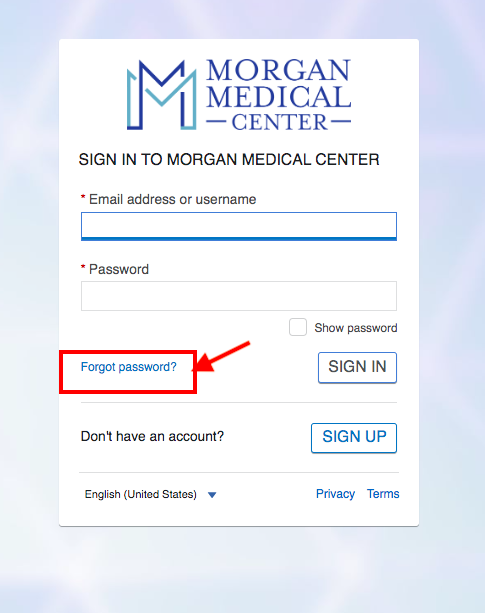 Morgan Medical Center Patient Portal