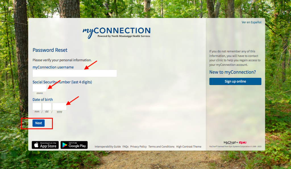 North Mississippi Medical Center Patient Portal
