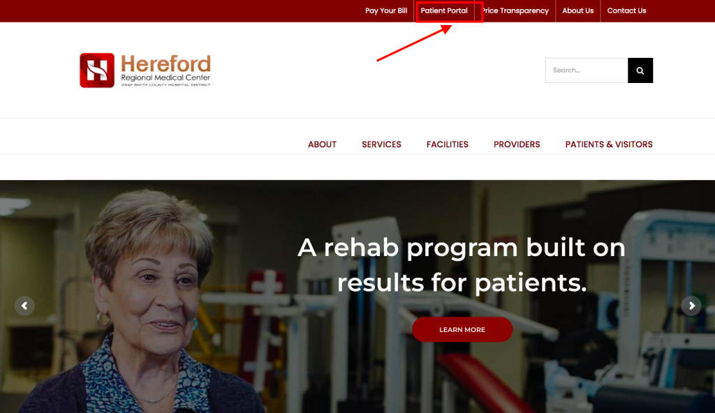 Hereford Regional Medical Center Patient Portal