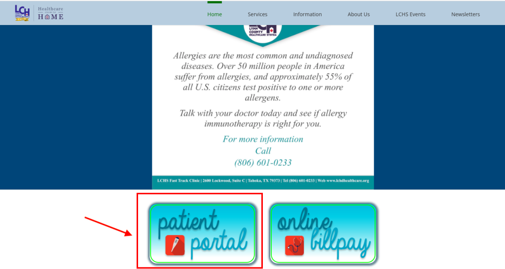 Lynn County Hospital District Patient Portal
