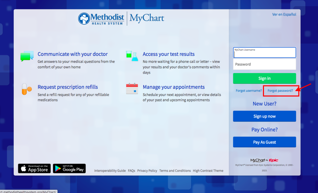 Methodist Charlton Medical Center Patient Portal