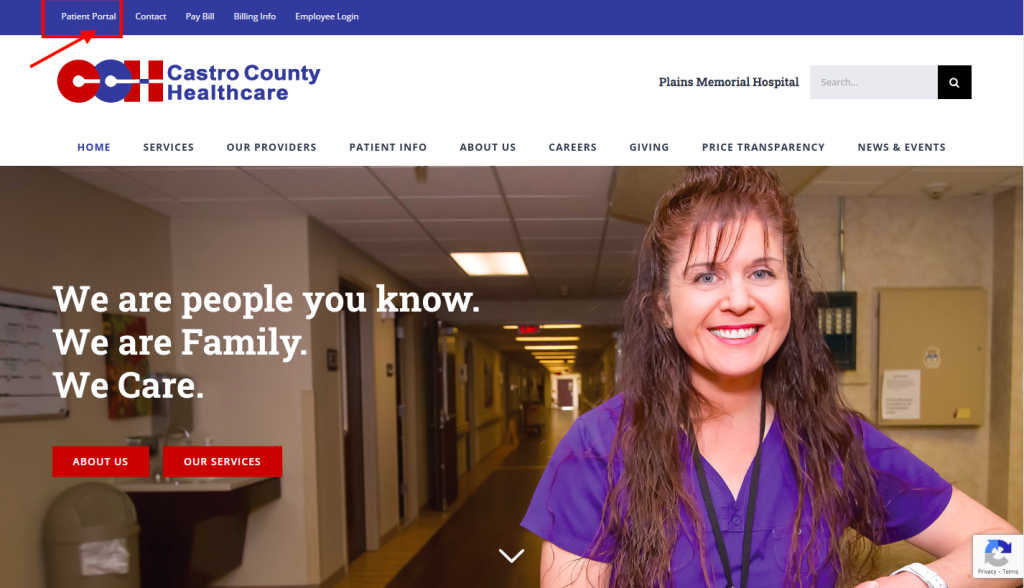 Plains Memorial Hospital Patient Portal 