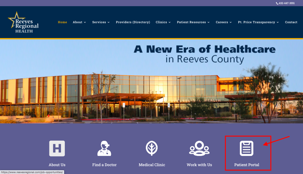Reeves County Hospital District Patient Portal 