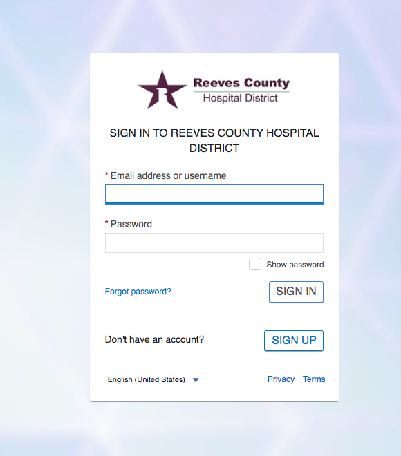 Reeves County Hospital District Patient Portal 