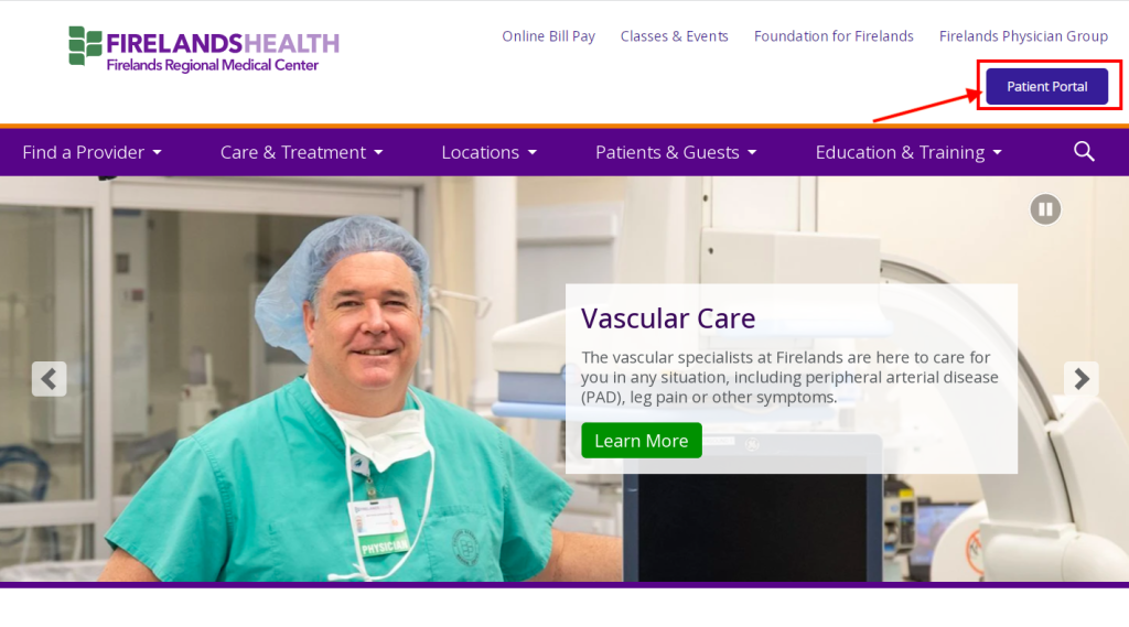 Firelands Regional Medical Center Patient Portal