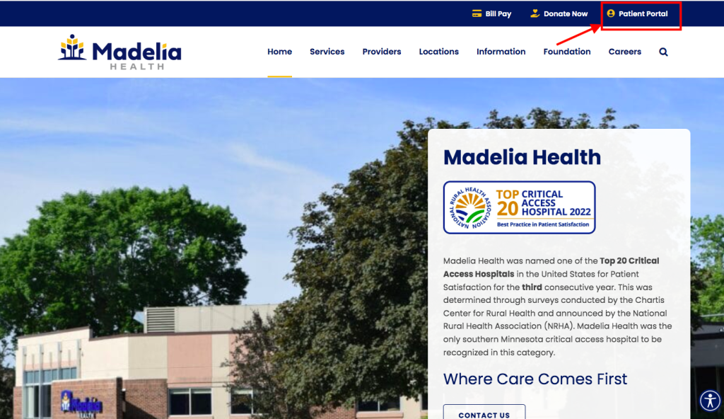 Madelia Community Hospital Patient Portal