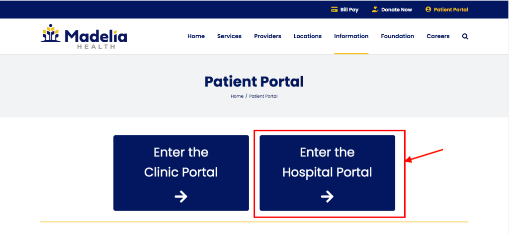 Madelia Community Hospital Patient Portal