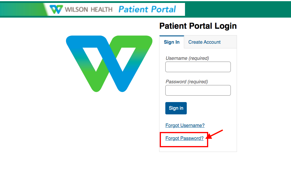 Wilson Memorial Hospital Patient Portal