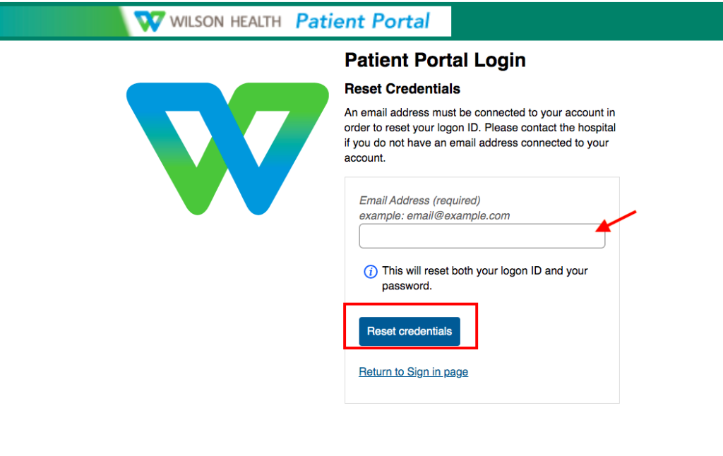 Wilson Memorial Hospital Patient Portal