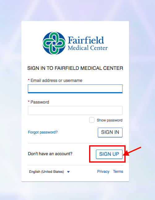 Fairfield Medical Center Patient Portal