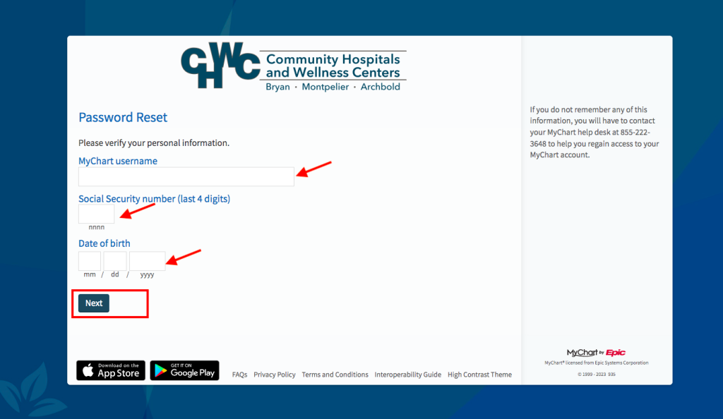 Community Hospitals And Wellness Centers Patient Portal