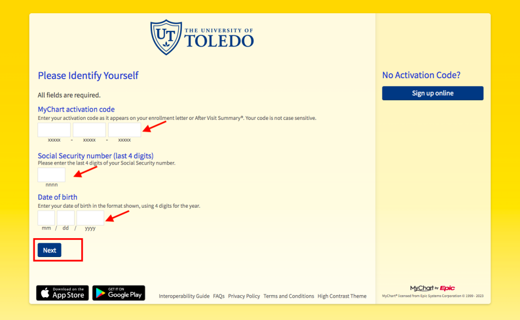 University Of Toledo Medical Center Patient Portal
