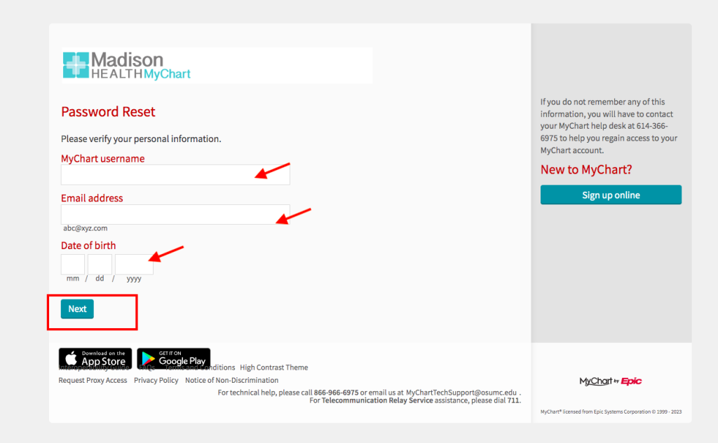 Madison Health Patient Portal