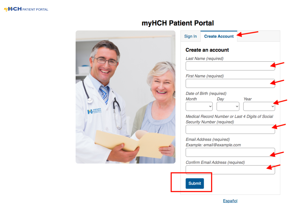 Henry County Hospital Patient Portal